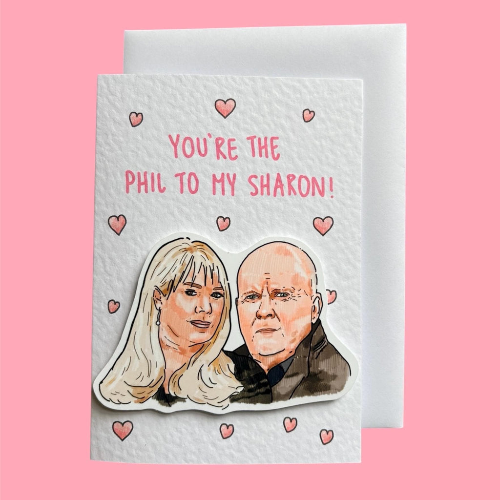Phil Mitchell & Sharon Watts | Handcrafted Valentine's Card