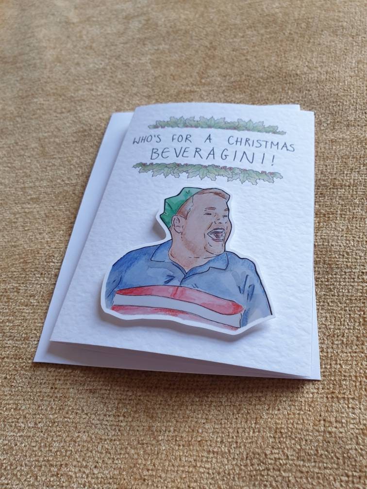 Smithy | Gavin & Stacey | Handcrafted Christmas Card