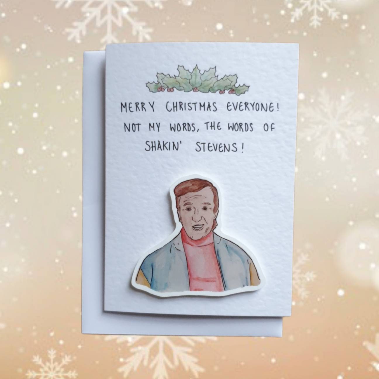 Alan Partridge | Handcrafted Christmas Card