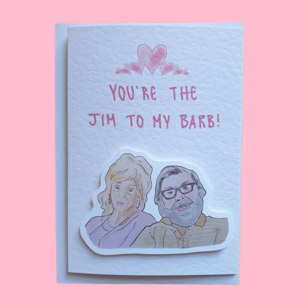 Jim & Barbara | Handcrafted Valentine's Card