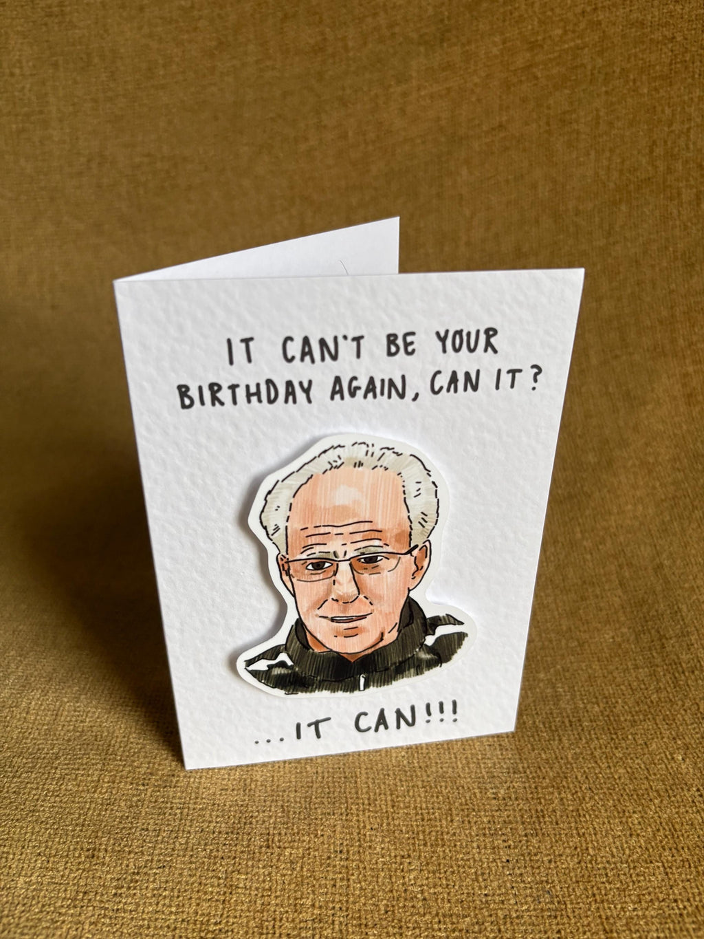 Mick McCarthy IT CAN!! | Handcrafted Birthday Card