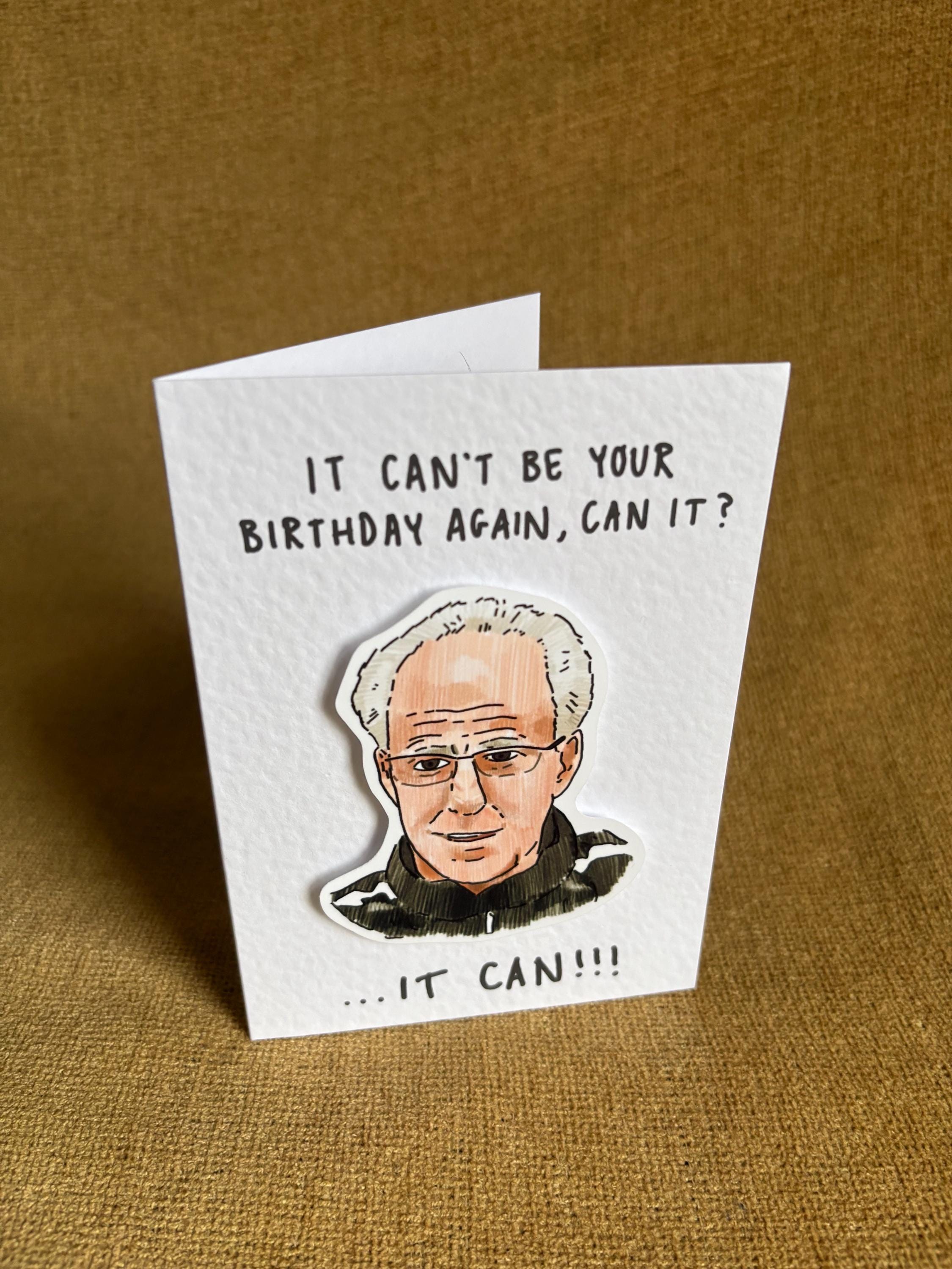 Mick McCarthy IT CAN!! | Handcrafted Birthday Card