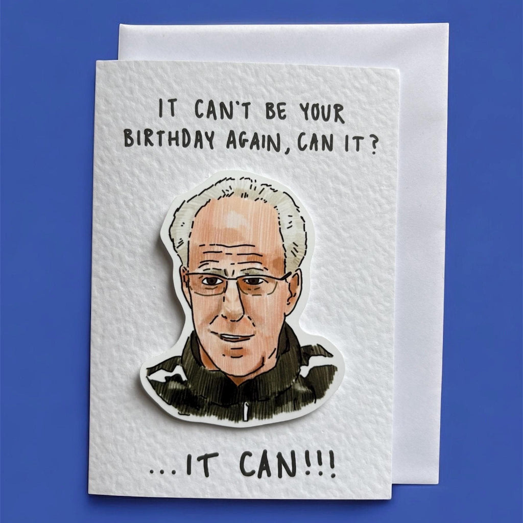 Mick McCarthy IT CAN!! | Handcrafted Birthday Card