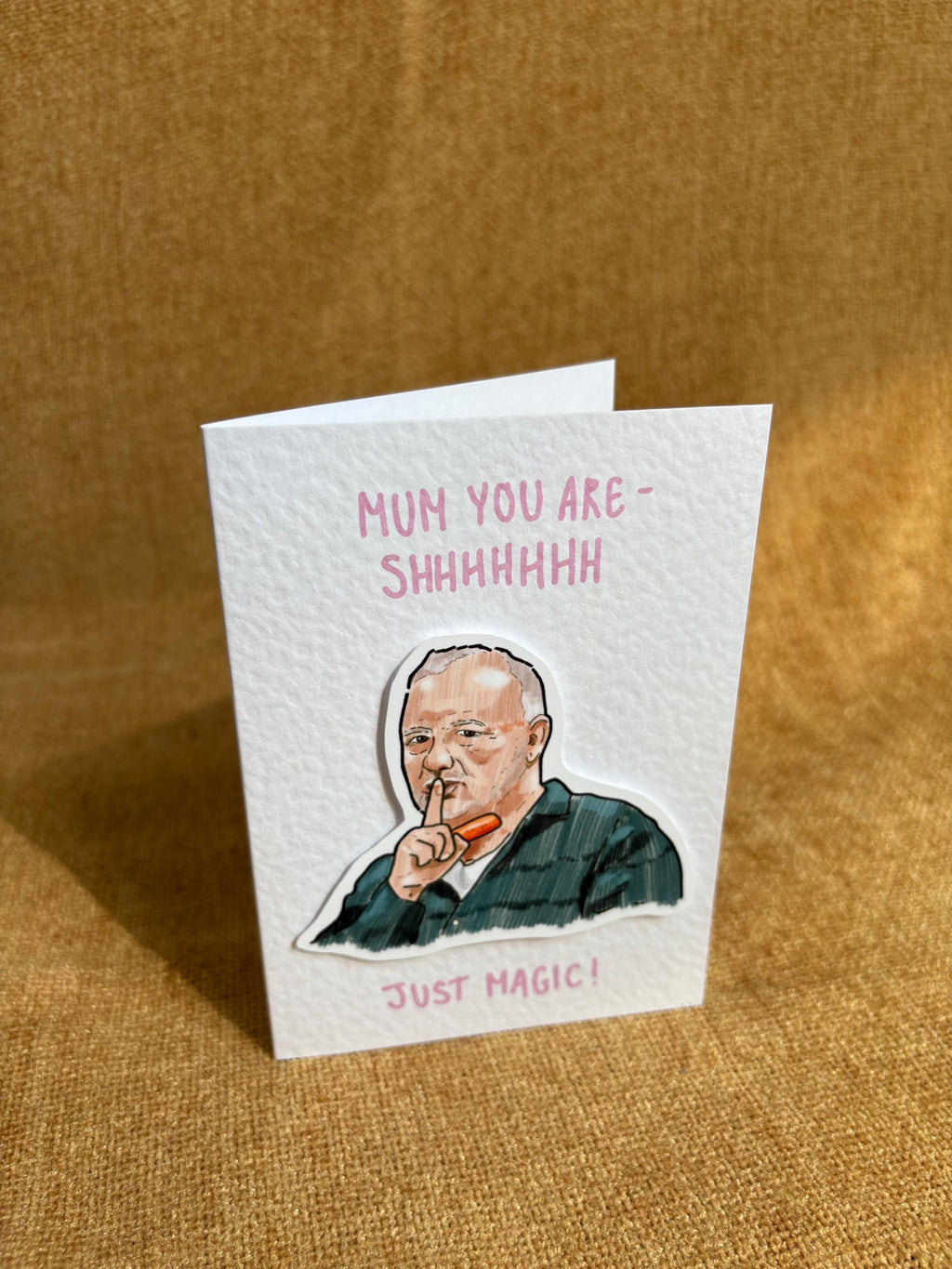 Bob Mortimer | Just Magic | Handcrafted Mother’s Day Card