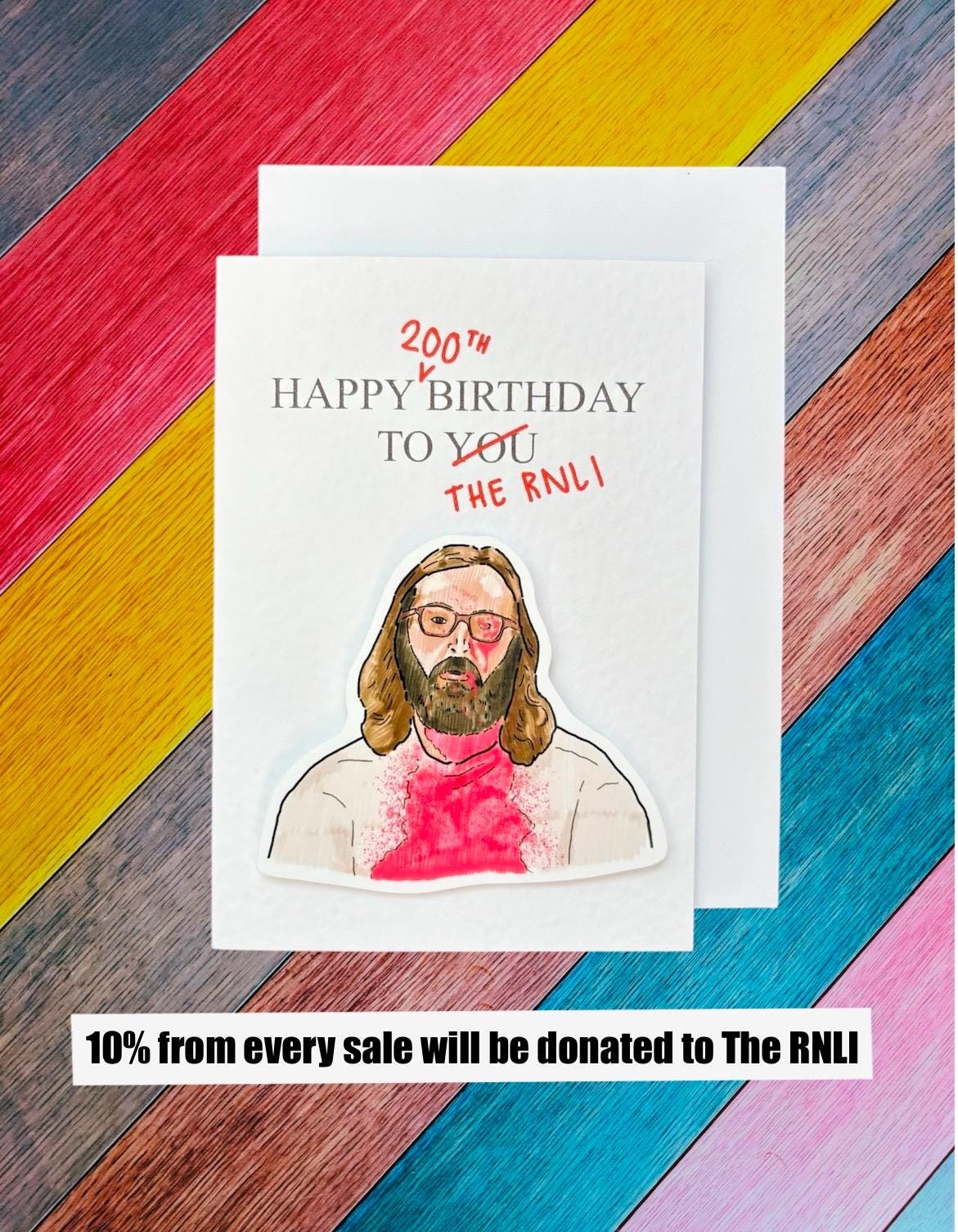 Joe Wilkinson | RNLI | Handcrafted Birthday Card