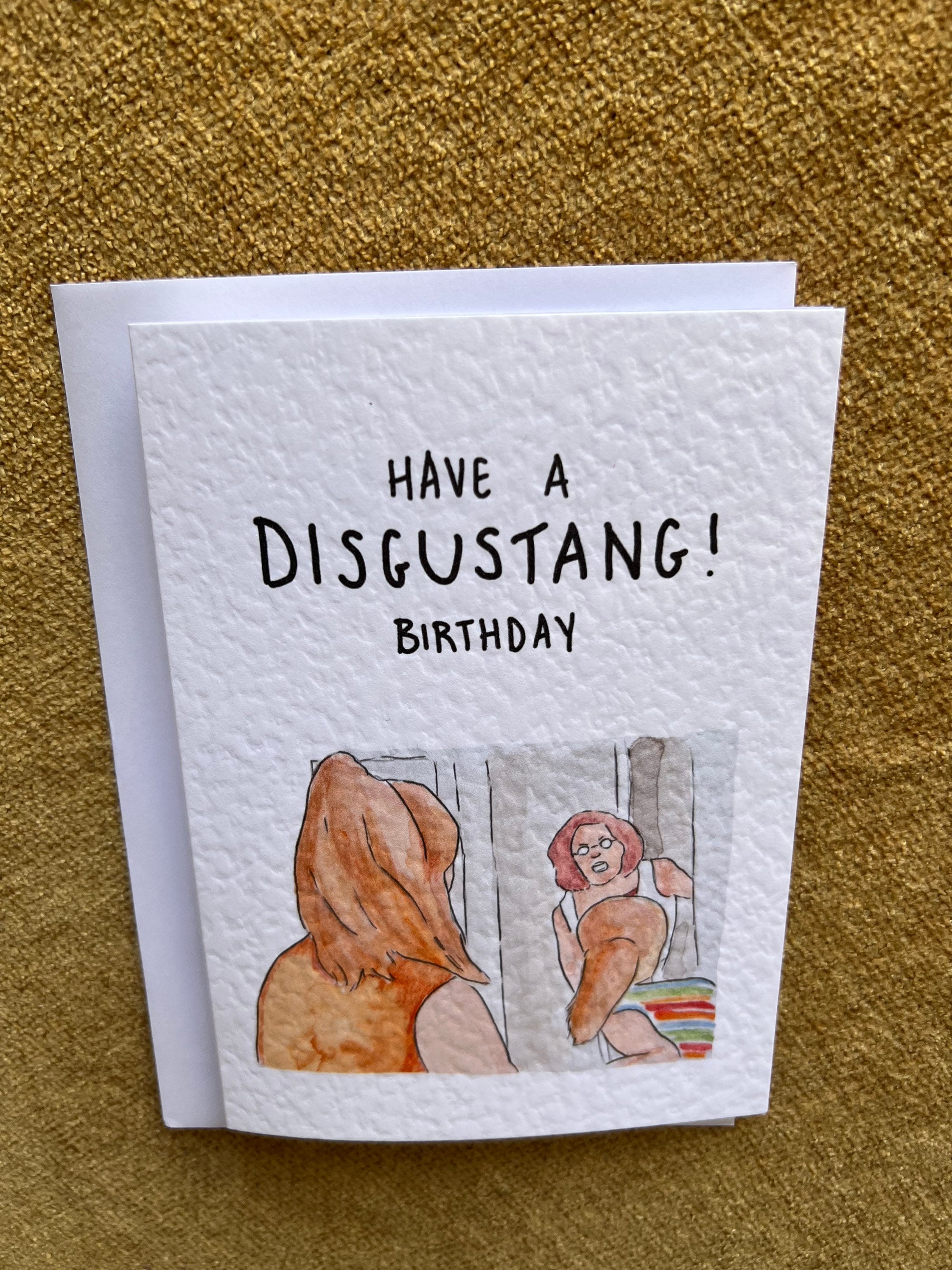 DISGUSTANG!!! Meme | Handcrafted Birthday Card