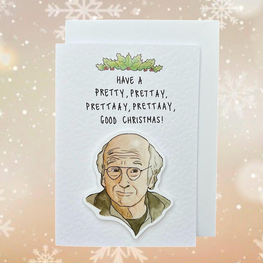 Larry David | Pretty Good Christmas Card