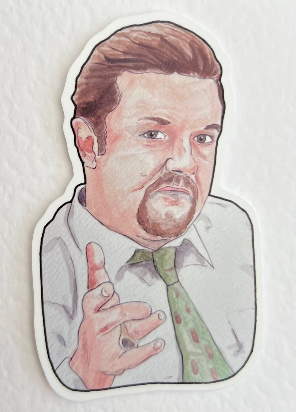 David Brent | You’ve charmed me | Handcrafted Valentine's Card