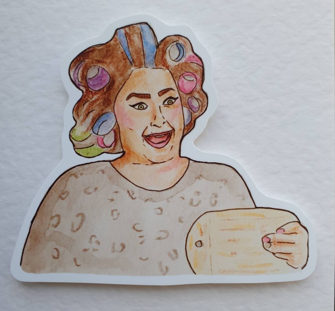 Claire and her planks | CDWM | Handcrafted Birthday Card