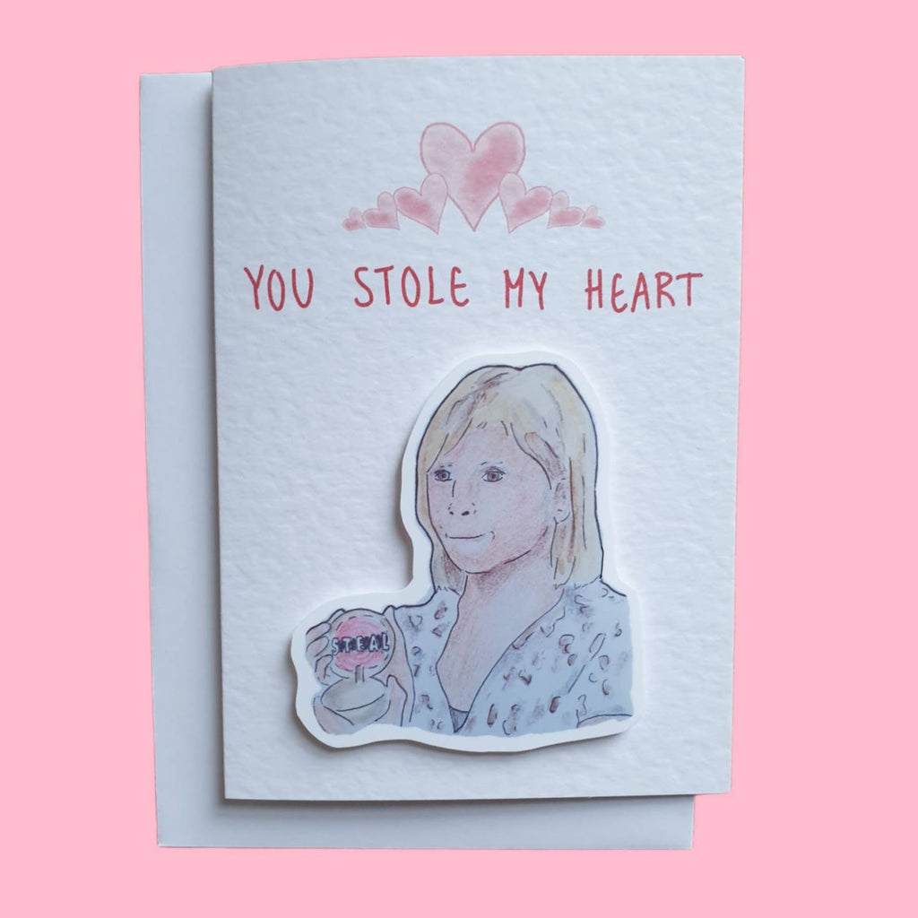 Goldenballs | Handcrafted Valentine's Day Card