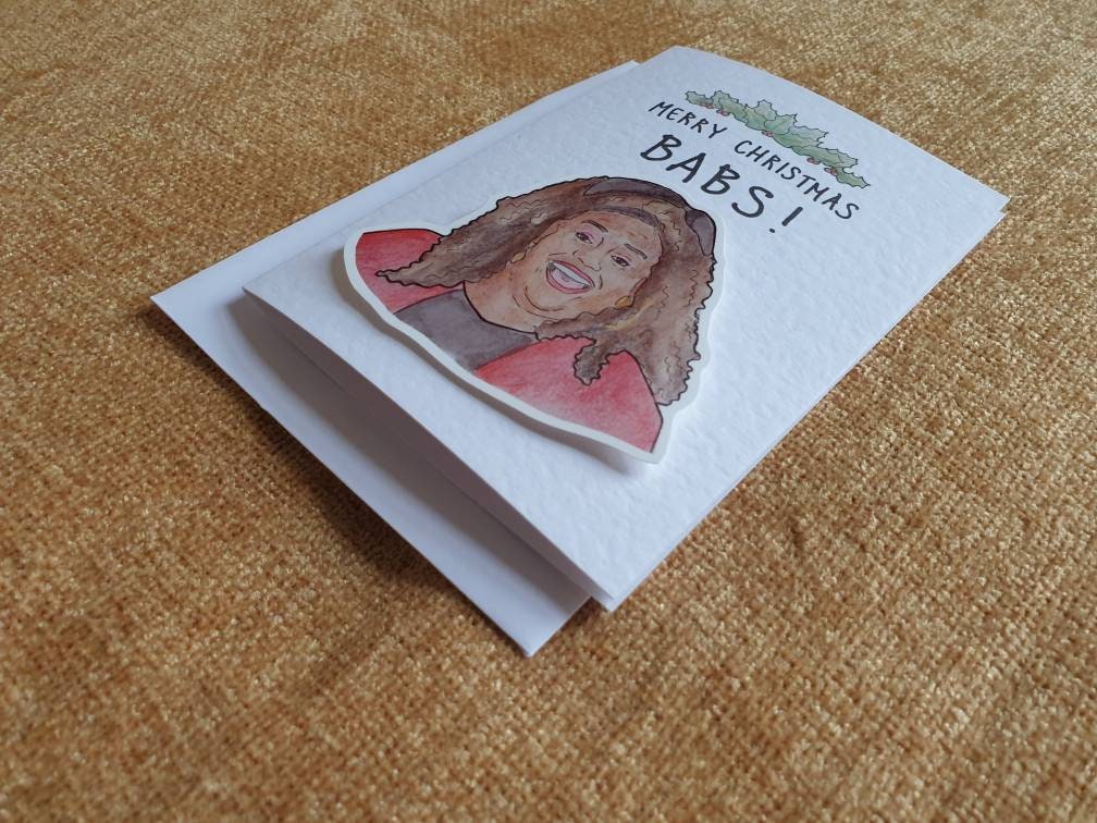 Alison Hammond | Handcrafted Christmas Card