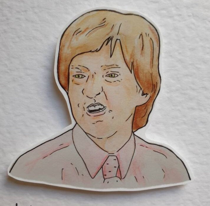 Mr G | Summer Heights High | Handcrafted Card