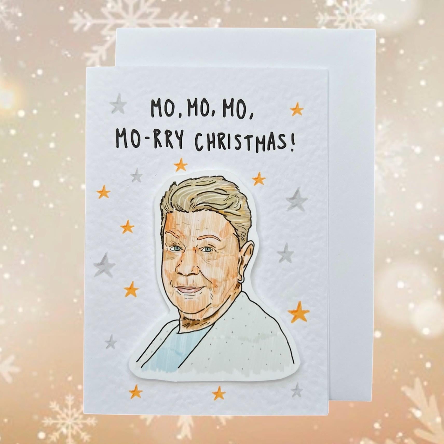 Mo Harris (Big Mo) | Handcrafted Christmas Card