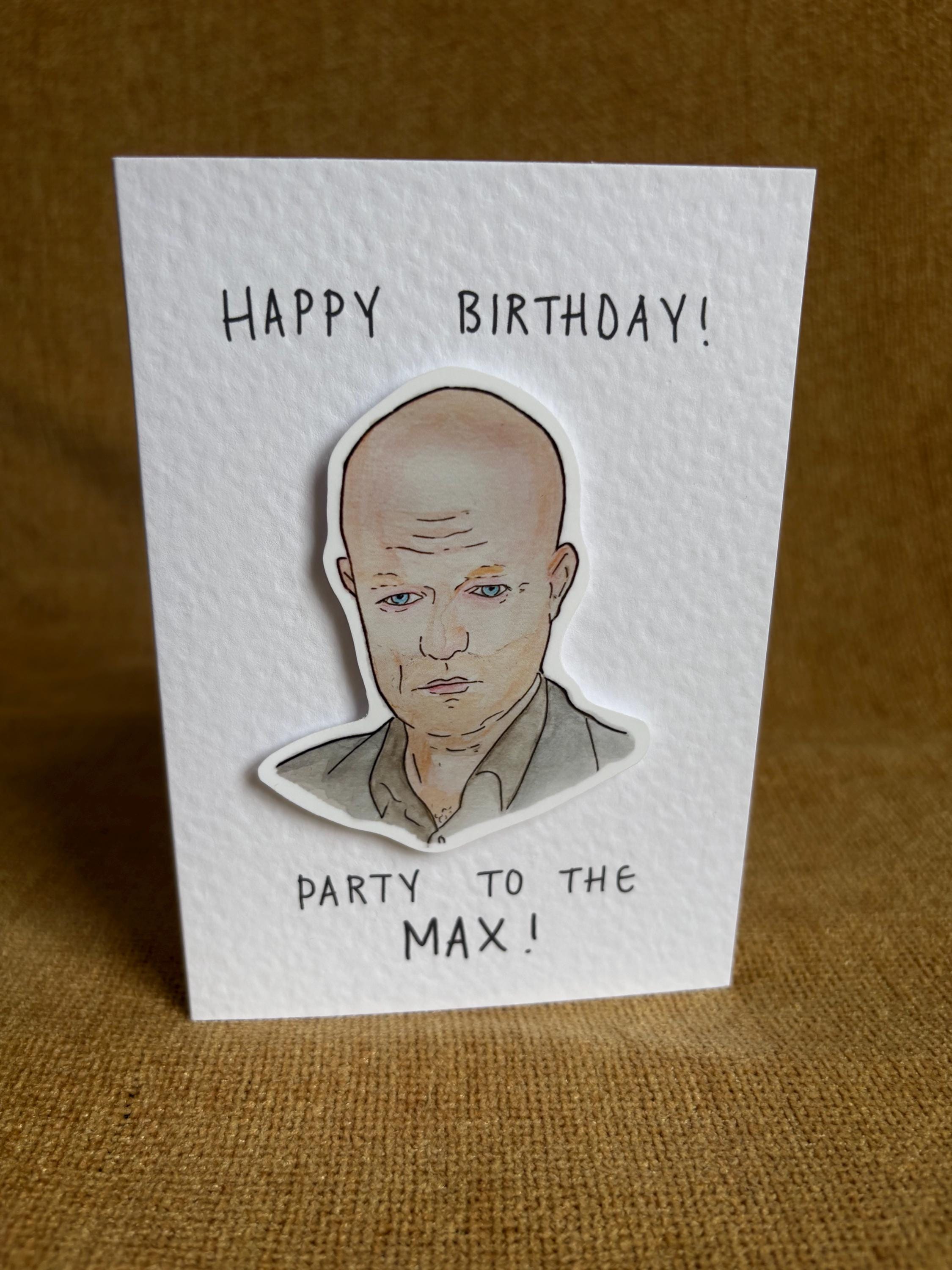 Max Branning | Handcrafted Birthday Card