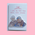 Beats and Grindah | PJDN | Handcrafted Valentine's card