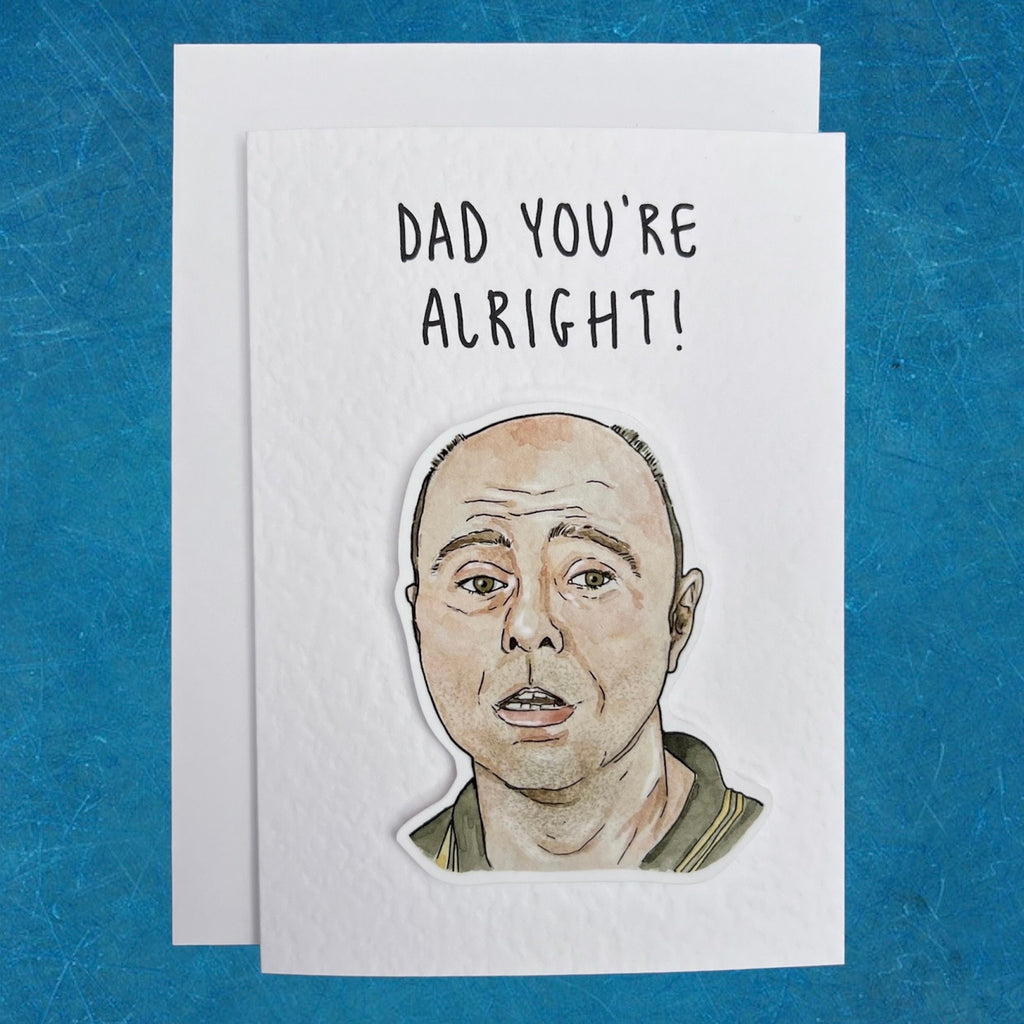 Karl Pilkington | Handcrafted Father’s Day Card