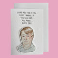 Mark Corrigan | Handcrafted Valentine's Day Card