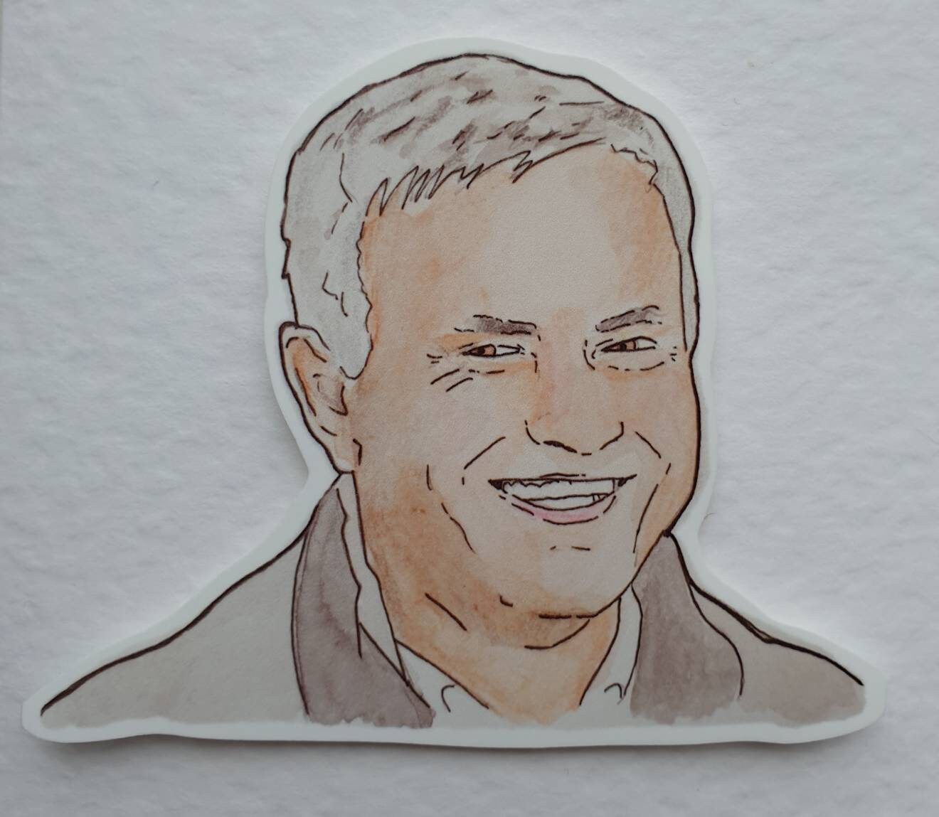 Jose Mourinho | Handcrafted Valentine's Day Card