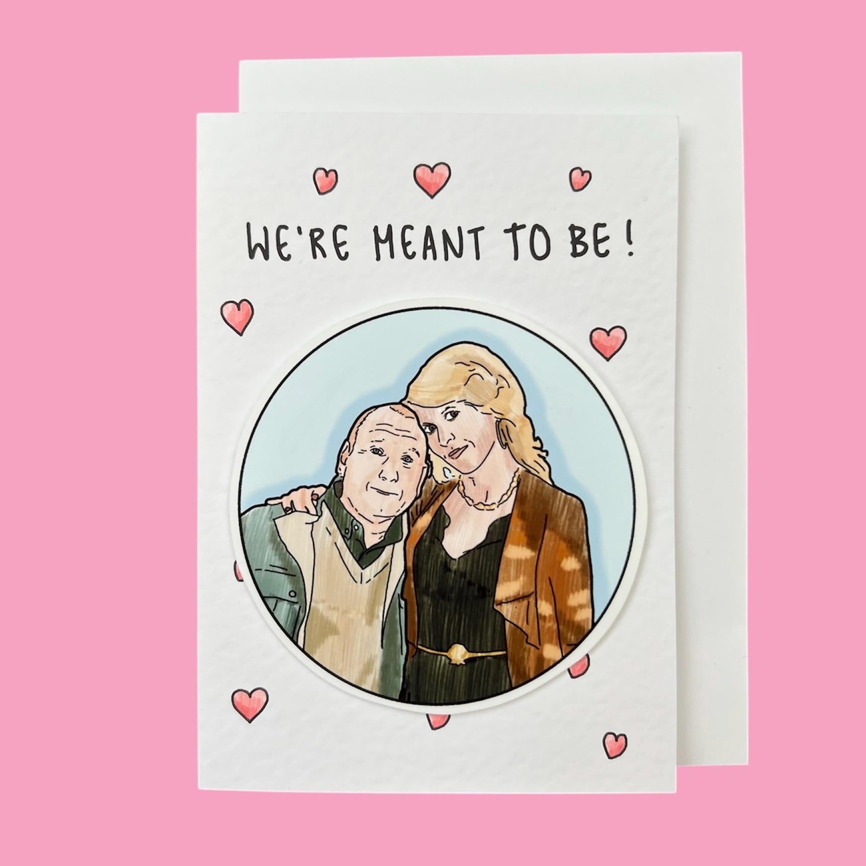 Dawn and Pete | Handcrafted Valentine’s Card