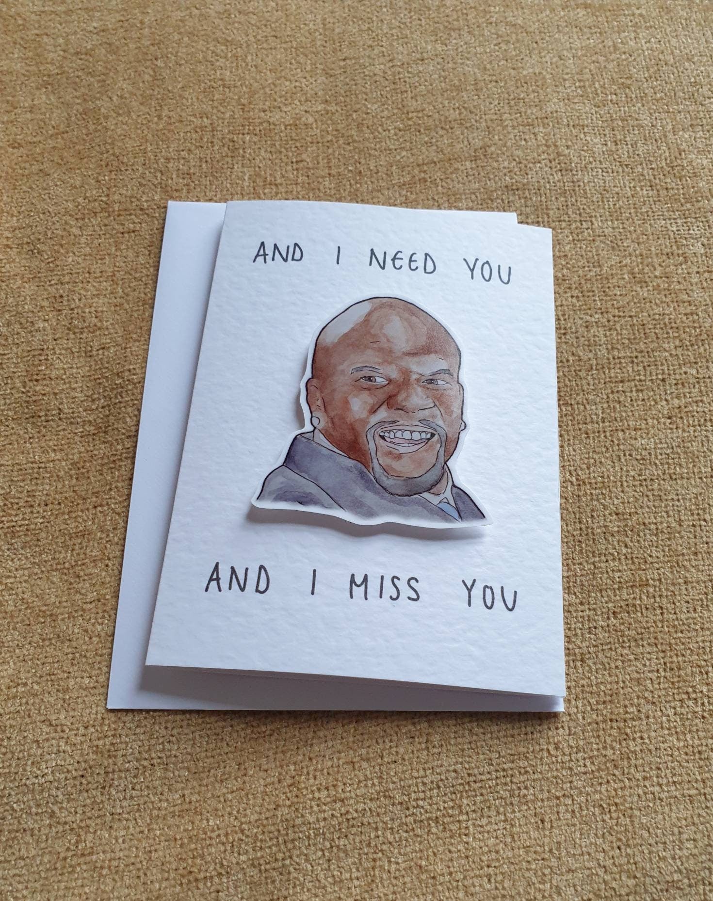 Terry Crews | Handcrafted Valentine's Day Card