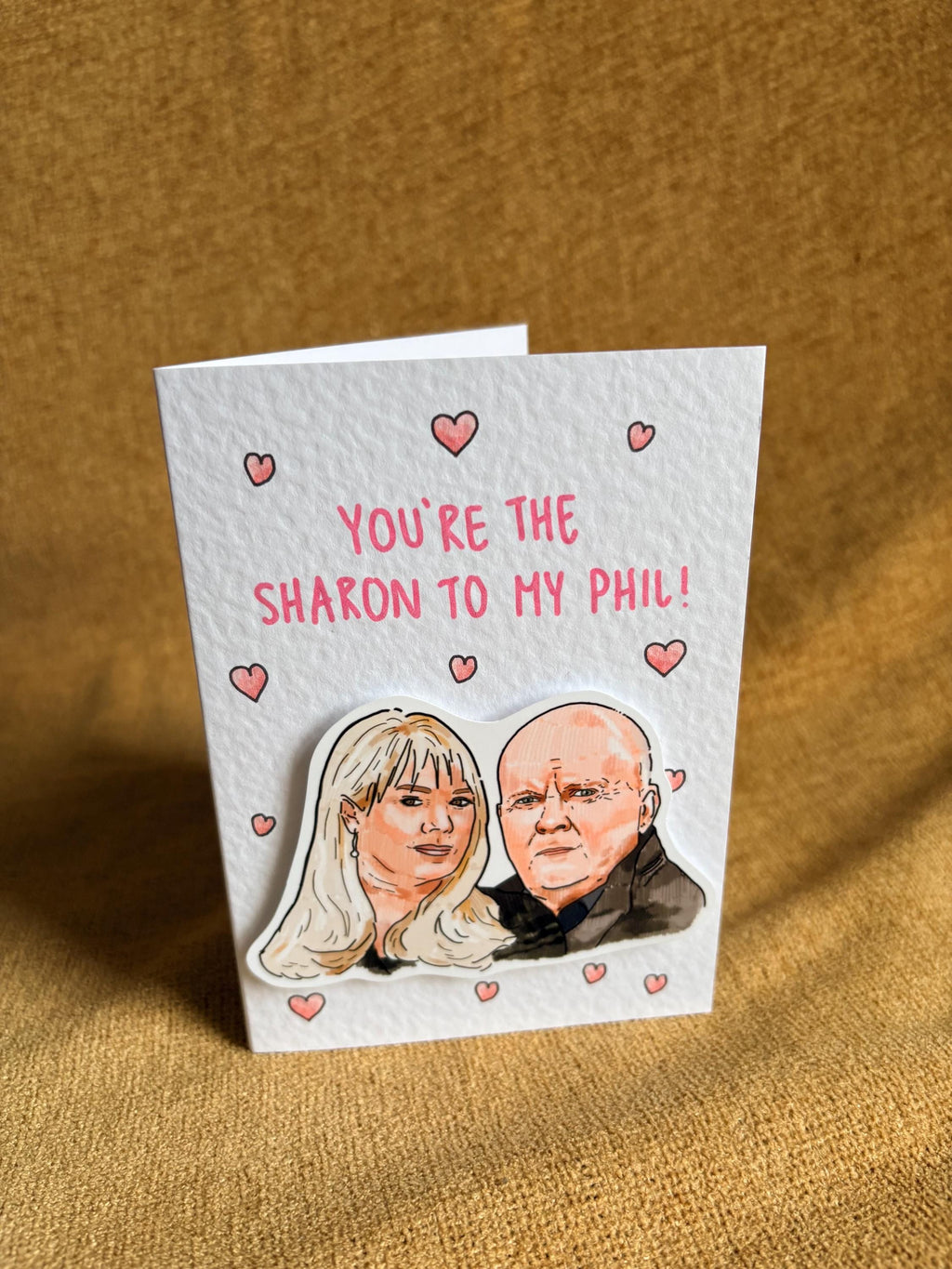 Phil Mitchell & Sharon Watts | Handcrafted Valentine's Card