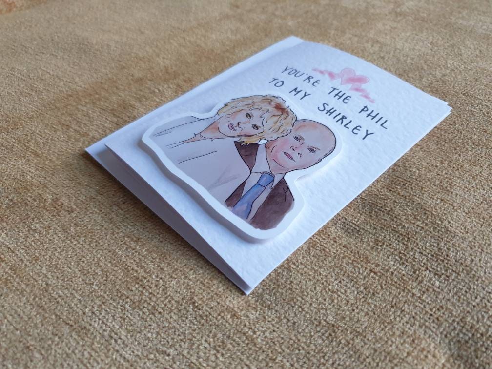 Phil Mitchell & Shirley Carter | Handcrafted Valentine's Card