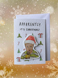 Apparently Kid | Handcrafted Christmas Card