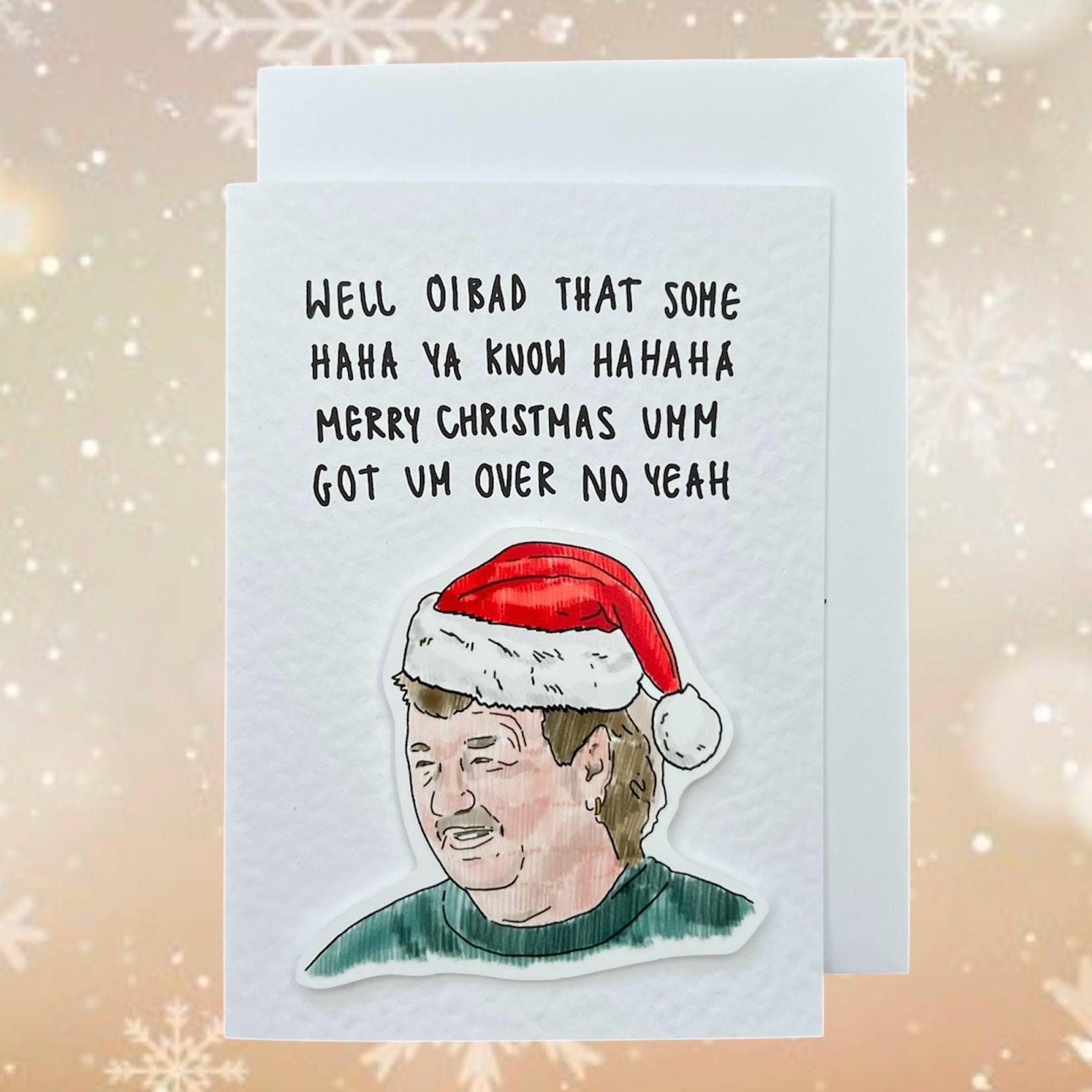 Gerald Cooper | Handcrafted Christmas card