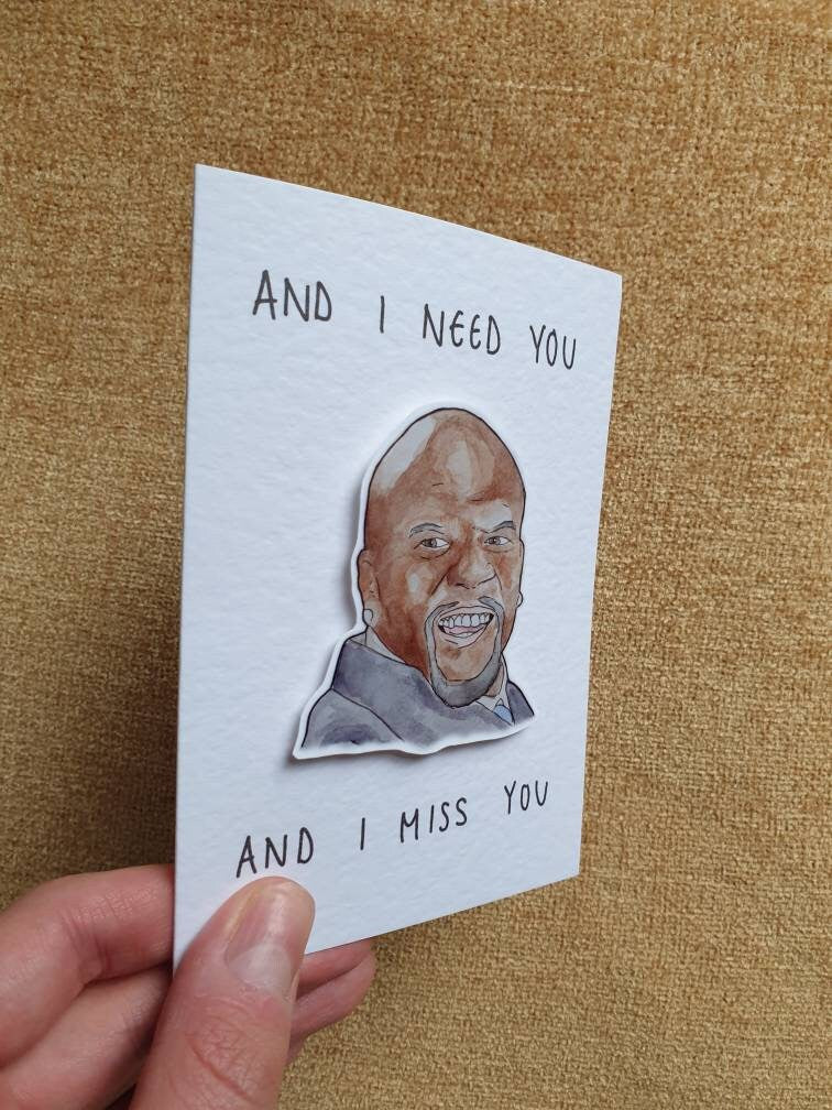 Terry Crews | Handcrafted Valentine's Day Card