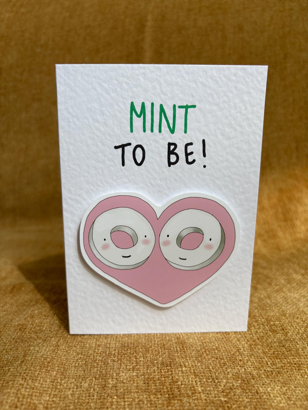 Mint to be | Handcrafted Valentine's Day Card