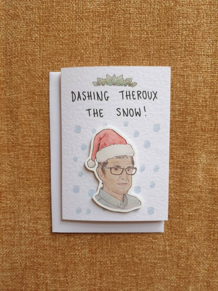 Louis Theroux | Handcrafted Christmas Card