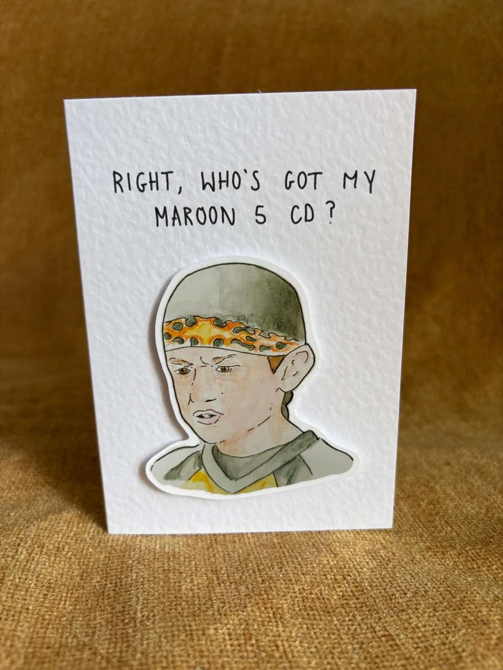 Rio Wellard | Tracy Beaker | Handcrafted Greeting Card