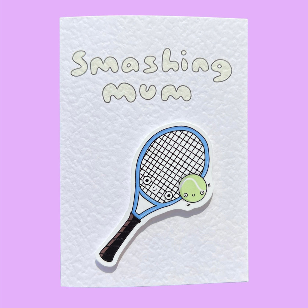 Smashing Mum | Tennis | Handcrafted Mother’s Day Card