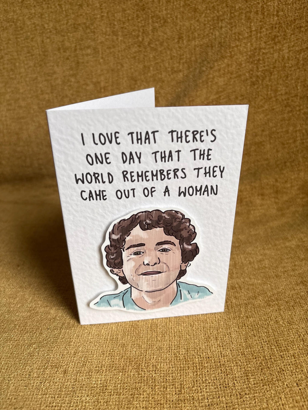 Kevin Motherland | Handcrafted Mother’s Day card
